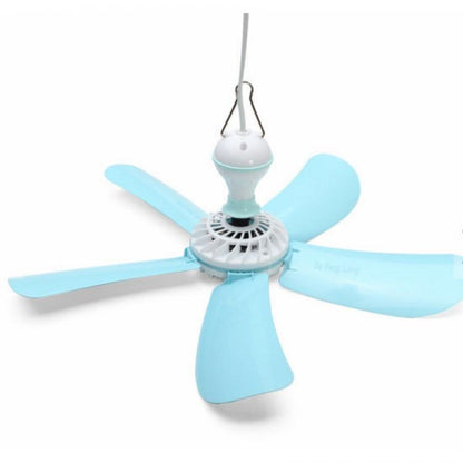 Deckenventilator 15W 5 Flügel Kaltwind Zum Aufhängen Für Heißen Sommer