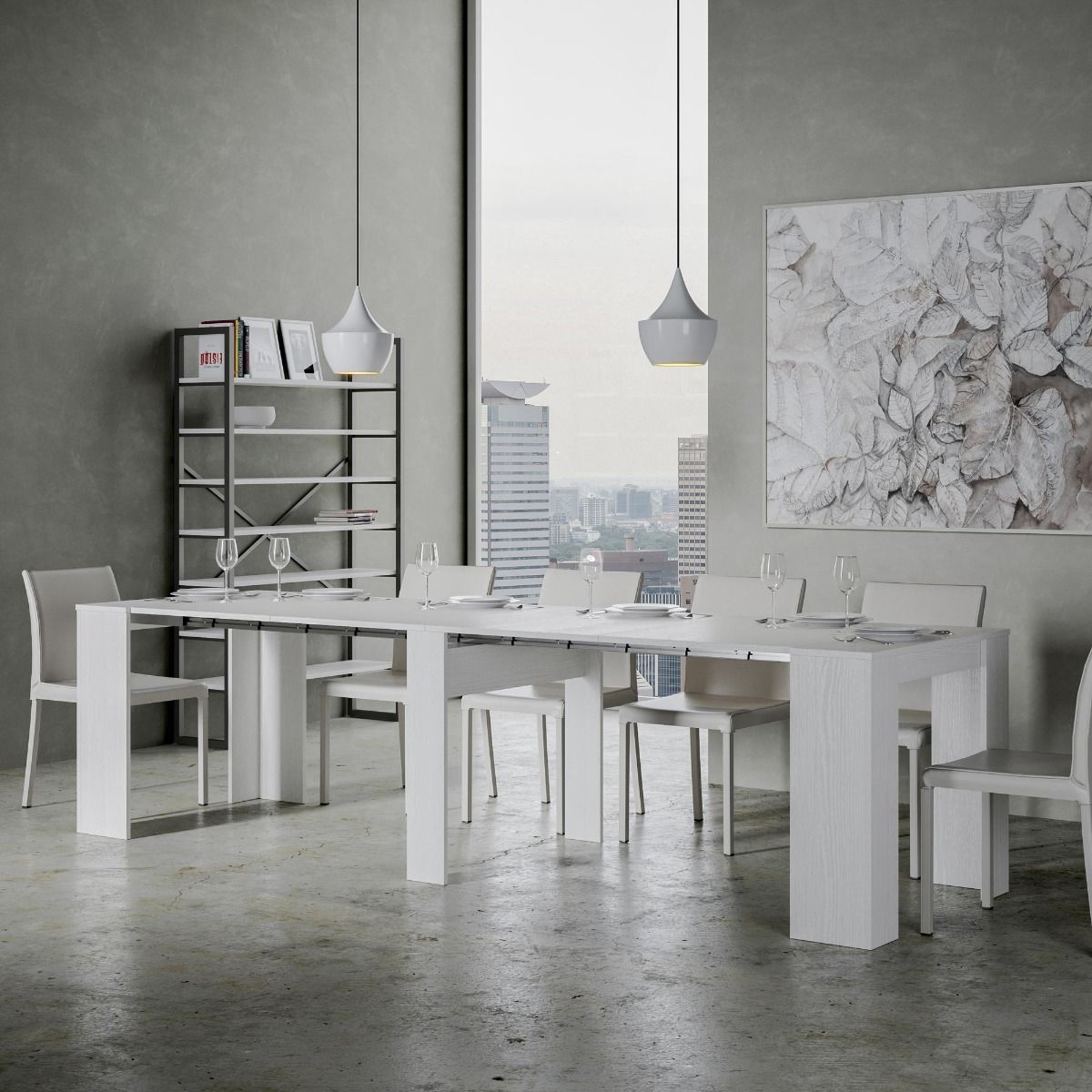 Consolle Estensibile Venus 90x48/296 cm in Vari Colori