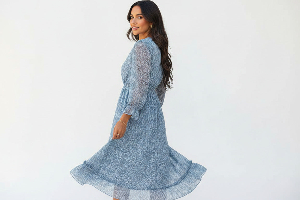 Vestito Donna Economico Primavera ed Estate – Abito Casual Elegante Estivo