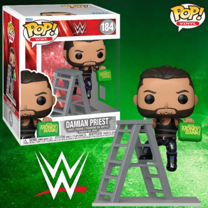 Funko Pop! WWE Premium – (184) Damian Priest MITB Wrestling Figur 12cm