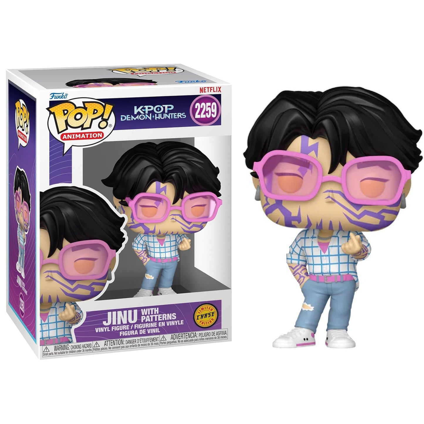 Funko Pop Animation - KPop Demon Hunters (2259) Jinu Chase - Figur