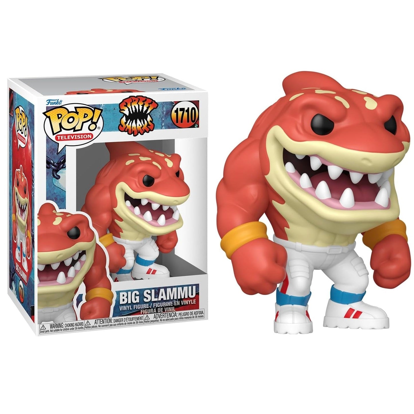Funko Pop Television Street Sharks - (1710) Big Slammu Figure 9cm