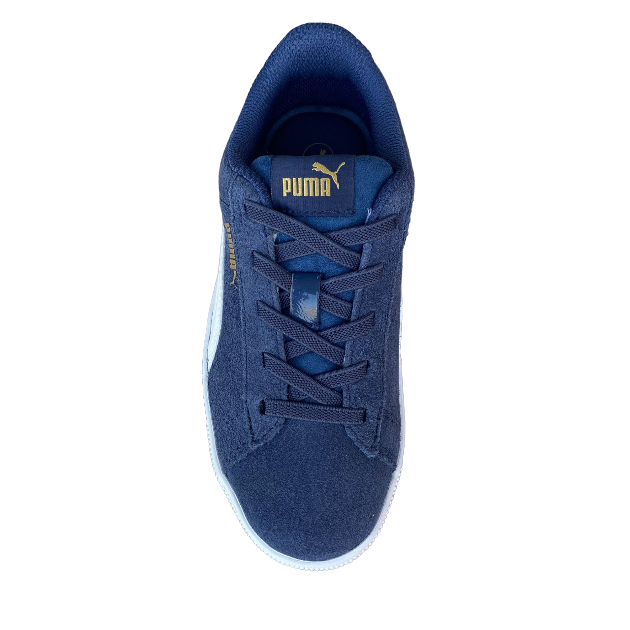 Puma sneakers da bambina con laccio elastico Vikky Platform AC PS 366486 03 sargasso sea-white