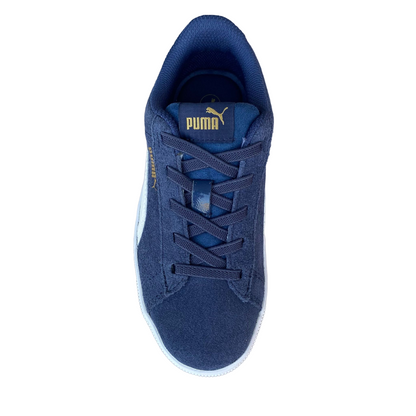Puma sneakers da bambina con laccio elastico Vikky Platform AC PS 366486 03 sargasso sea-white