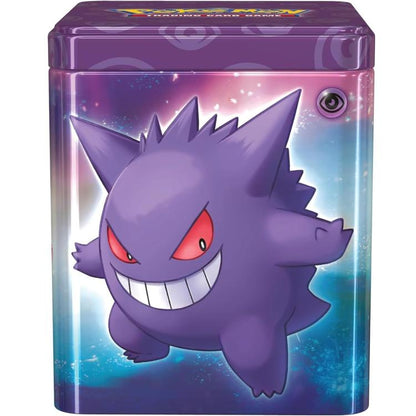 Pokemon Stacking Tin 2024 Tcg Gcc Stapelbare Metallbox Spielkarten Violett De