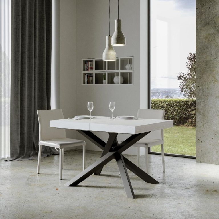 Ausziehbarer Tisch Volantis Elite T.90 – Gestell Anthrazit