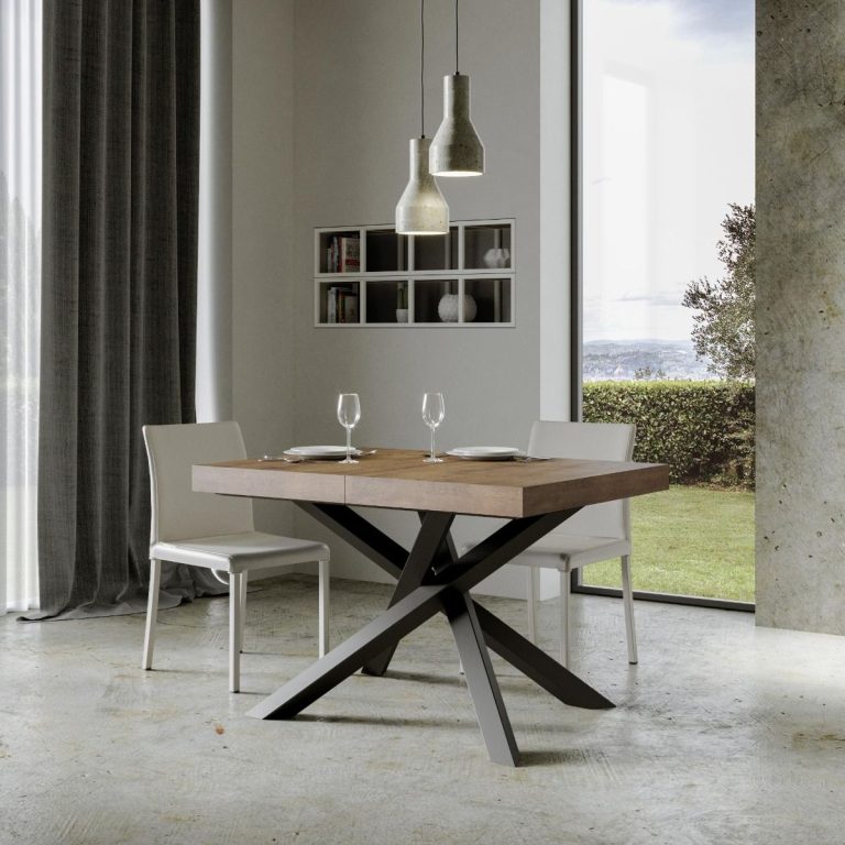 Ausziehbarer Tisch Volantis Elite T.90 – Gestell Anthrazit