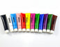 Complete Kit 12 Acrylic Colors for Micropainting Nail Art Nail Reconstruction