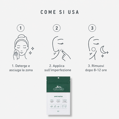 VT Cosmetics Cica Spot Patch – Cerotti Anti-Imperfezioni 48 pz