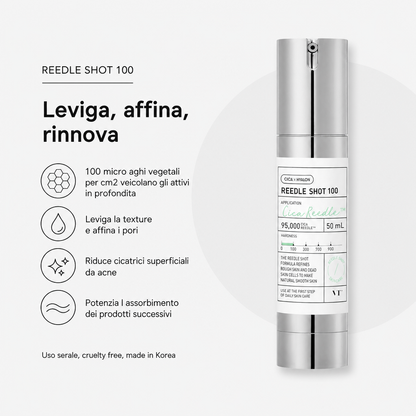 VT Reedle Shot 100 – Booster Levigante 50ml