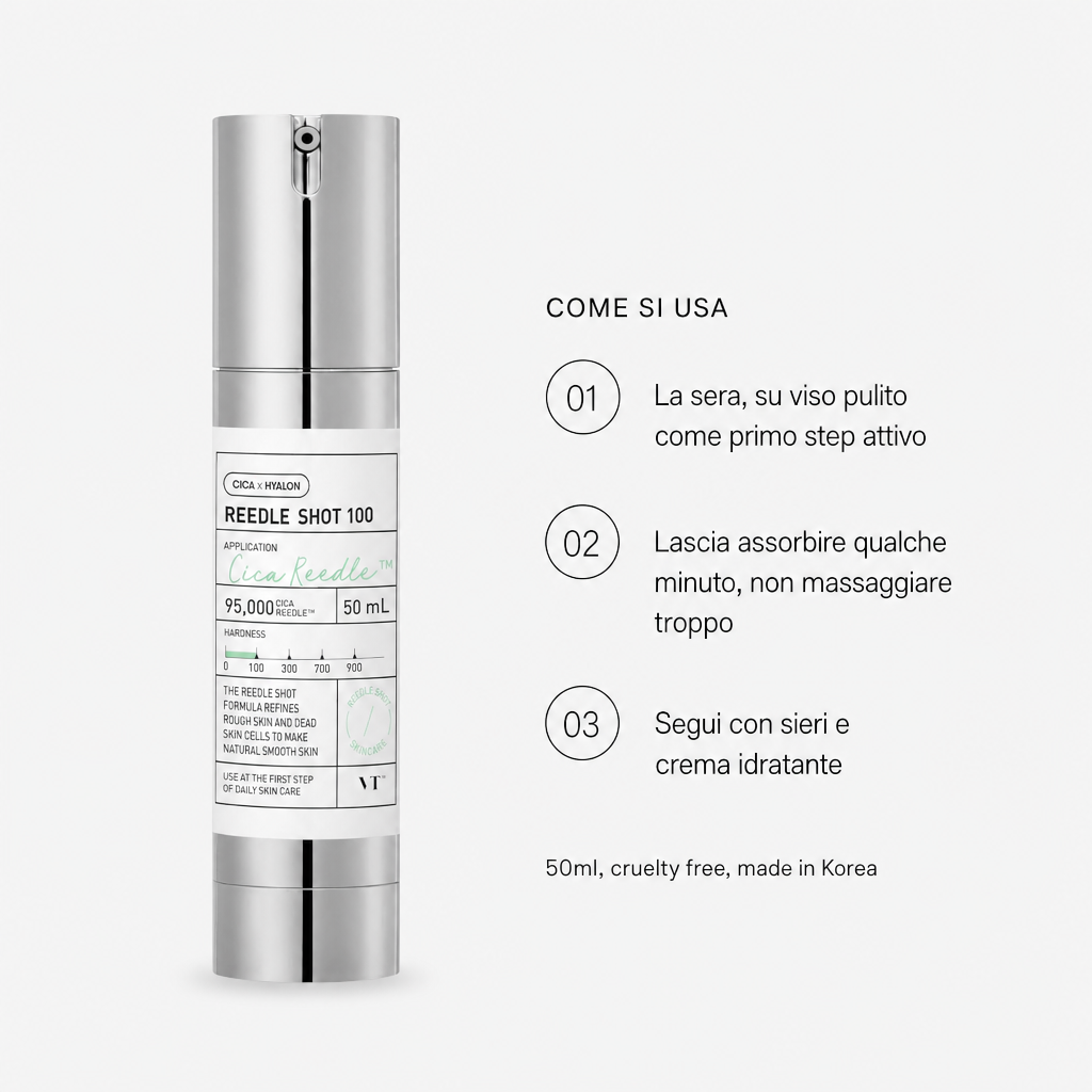 VT Reedle Shot 100 – Booster Levigante 50ml