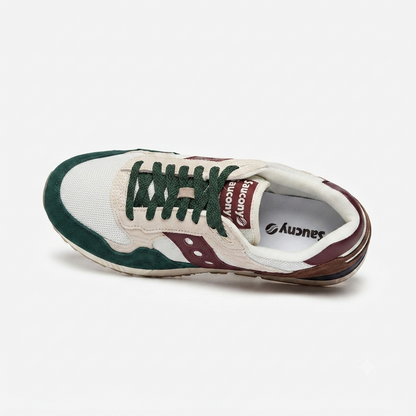 Saucony scarpa sneakers da uomo Shadow 5000 S101517-1010 beige-verde