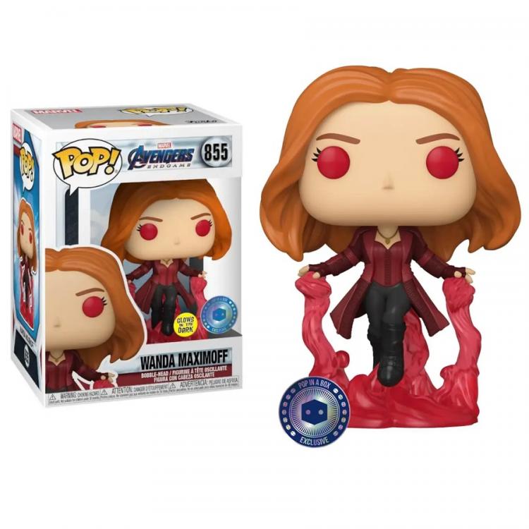 Funko Pop! Marvel Avengers – Wanda Maximoff (855) G.I.T.D In Box Rote Augen