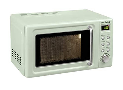 Forno Microonde Vintage Grill 20L 800+700W Verde