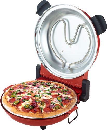 Forno Pizza in Pietra 350° 1200W Nero