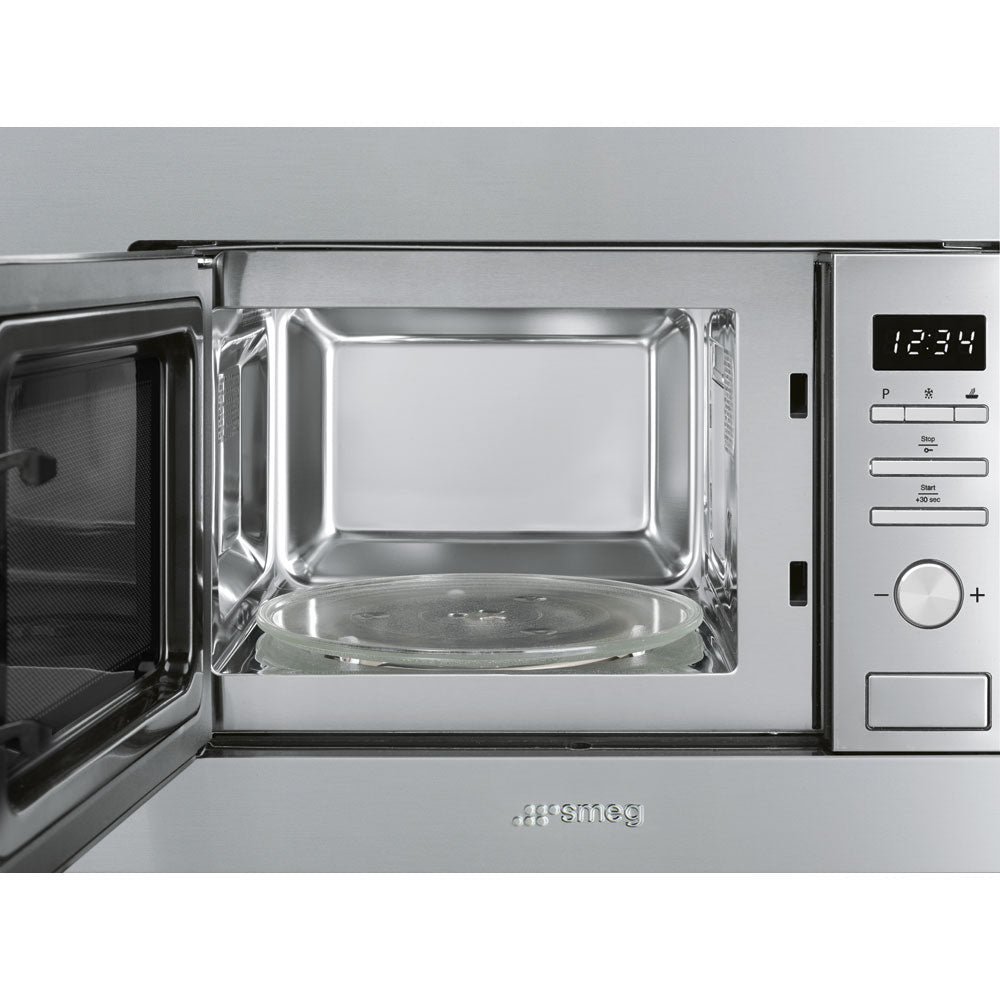 Einbau-Mikrowelle 19L 1000W Edelstahl satiniert 60cm