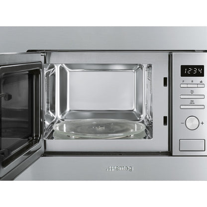 Einbau-Mikrowelle 19L 1000W Edelstahl satiniert 60cm