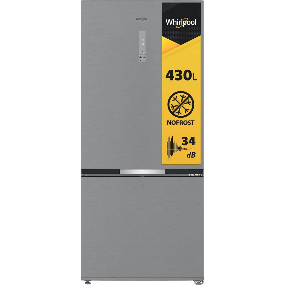 Frigorifero Combinato Whirlpool 83cm Inox NoFrost
