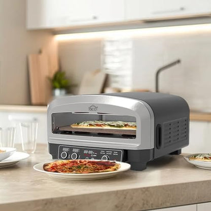 Forno Pizza Pietra Refrattaria Stone 20L 2200W
