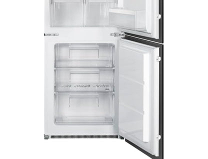Einbau-Kühlschrank Gefrierkombination Umluft No Frost 269L Weiß