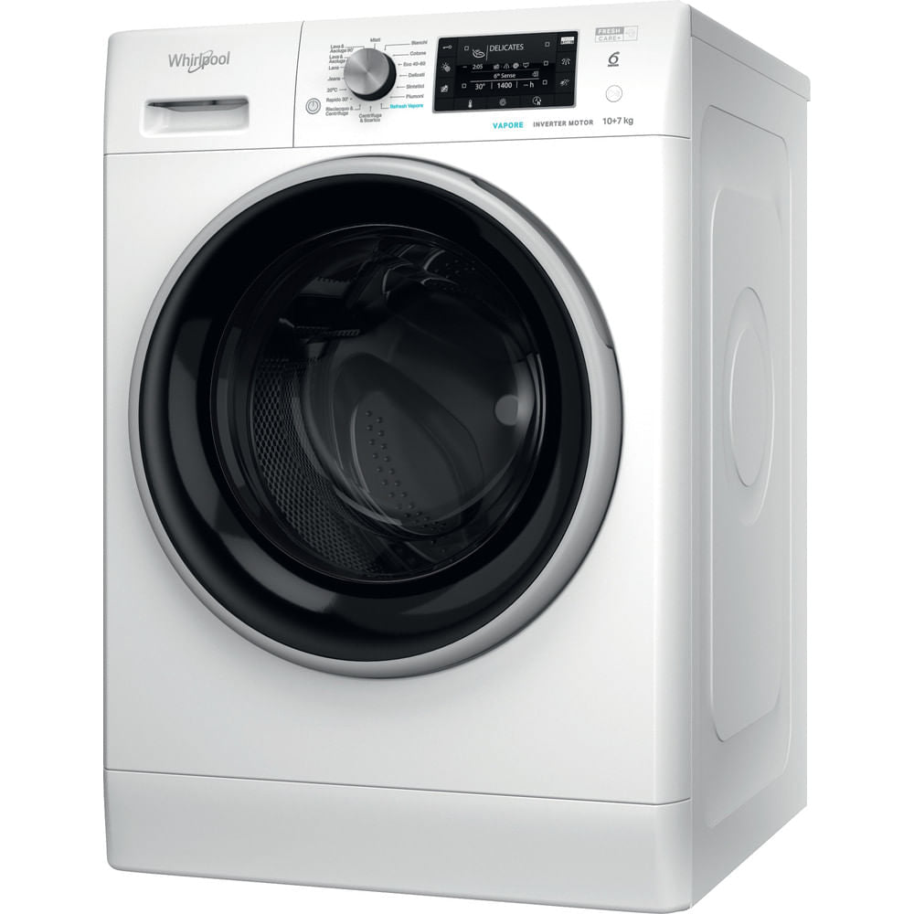 Lavasciuga Whirlpool 10kg Vapore 1400 Giri