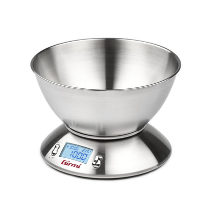 Bilancia da Cucina Digitale Acciaio Ciotola 5kg