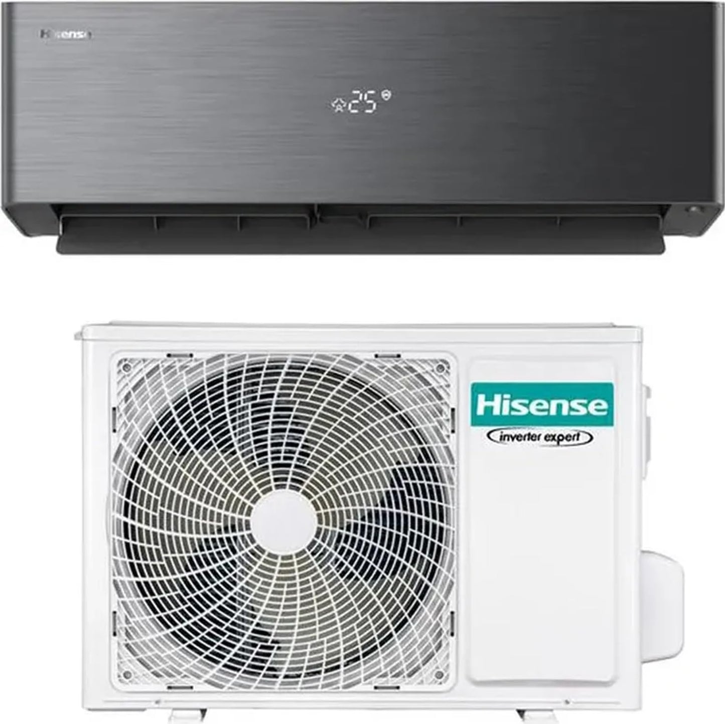 Climatizzatore Hisense 9000 BTU Nero Wi-Fi A+++
