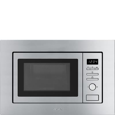 Einbau-Mikrowelle 19L 1000W Edelstahl satiniert 60cm