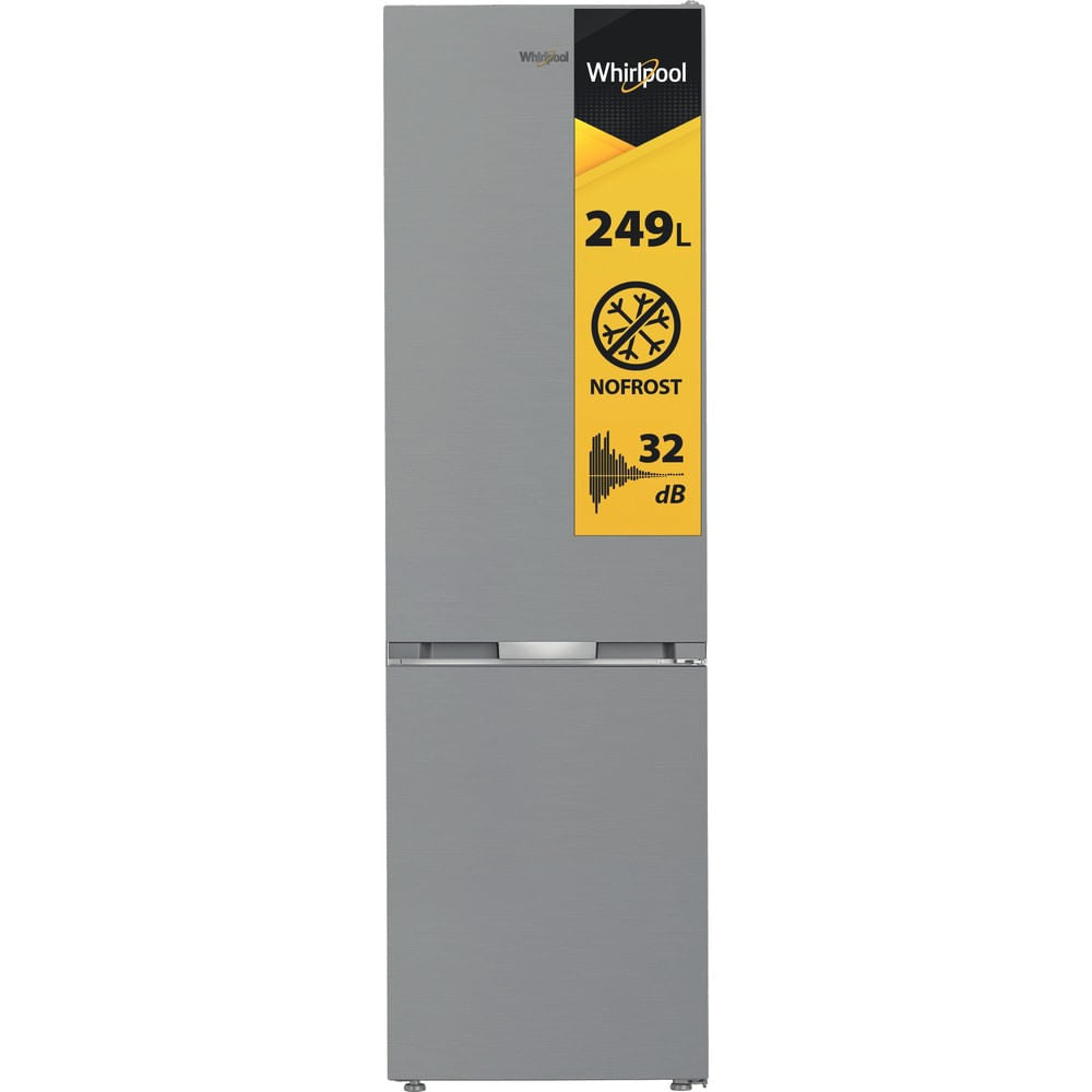 Frigorifero Combinato Inox No Frost 60cm 355L