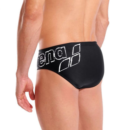 Arena Slip Nuoto Uomo Scratchy Briefs 010282-500 Nero | Costume Piscina