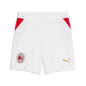 Puma ACM Replica Shorts 784150-02 - Junior AC Milan Away Football Shorts White 5-16 Years