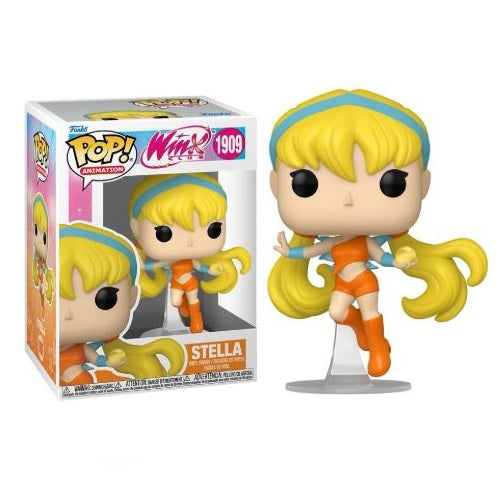 Funko Pop! Animation - Winx Club (1909) Stella Vinyl Figur 9cm Sammlerfigur
