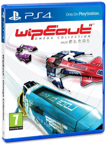 Wipeout Omega Collection PS4 Video Game Italian Playstation 4 Game VR Viewer