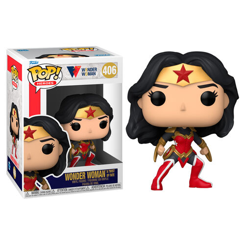 Funko Pop Heroes DC Wonder Woman 80th 406 Wonder Woman A Twist Of Fate Vinyl