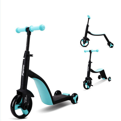 Scooter Triciclo 3 in 1 per Bambini in diversi colori