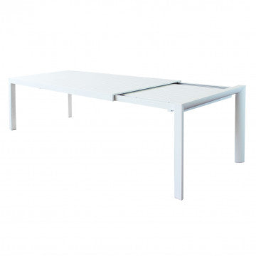 Tavolo Houston allungabile in alluminio  225/300 x 100