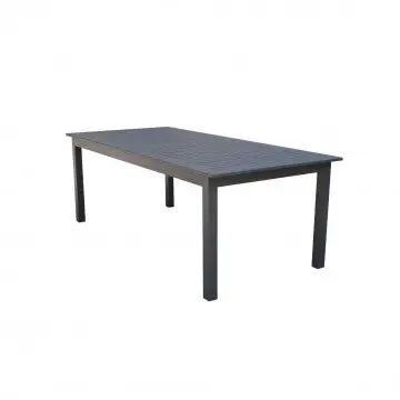 Tavolo Cuba allungabile 220/280 x 100 - Struttura in alluminio verniciato