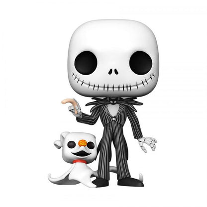 Funko Pop Disney Nightmare Before Christmas 809 Jack Skellington mit Zero 25cm TNBC