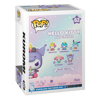 Funko Pop ! Hello Kitty And Friends - (62) Kuromi Vinylfigur Sanrio Auf Lager