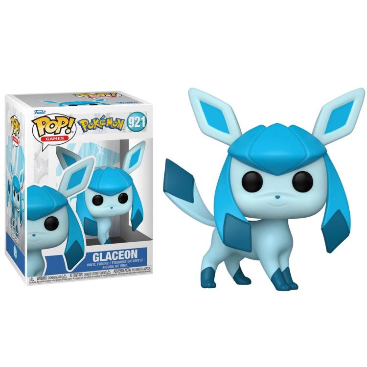 Funko Pop! Games Pokémon – (921) Glaceon Vinyl Figur 9cm Evoli Eis (Emea)