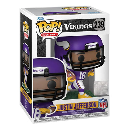 Funko Pop! Football NFL – Vikings (239) Justin Jefferson American Football Spieler Vinyl