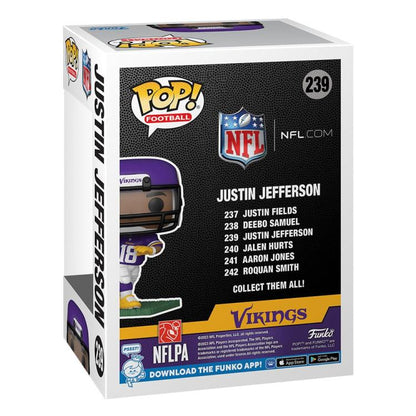 Funko Pop! Football NFL – Vikings (239) Justin Jefferson American Football Spieler Vinyl