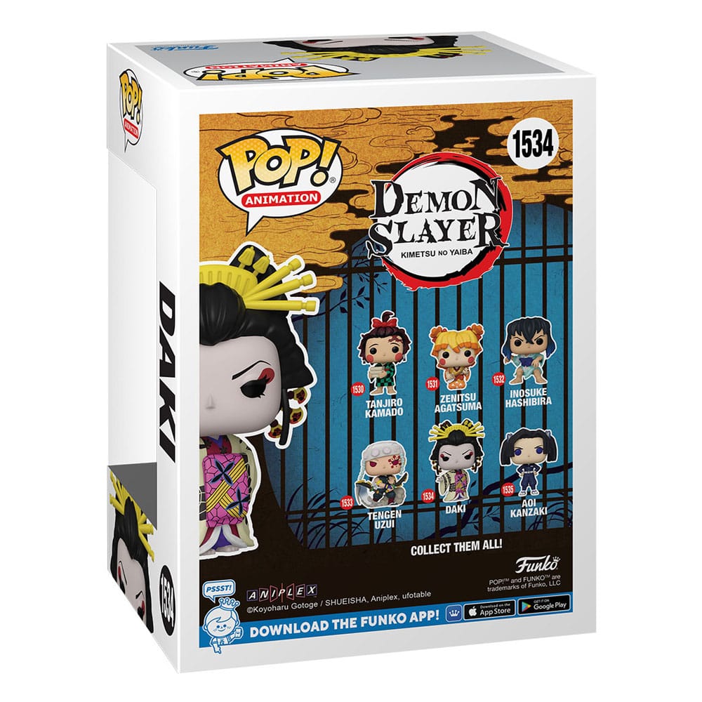 Funko Pop! Animation Demon Slayer - 1534 Daki (Kimono) Vinylfigur 9cm