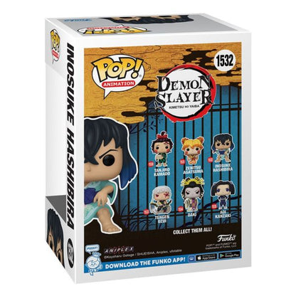 Funko Pop ! Animation Demon Slayer -  1532 Inosuke Hashibira (Kimono) Figure 9Cm