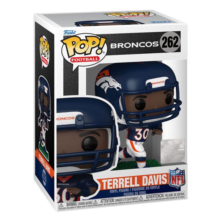 Funko Pop! Football NFL Broncos (262) - Terrell Davis Vinyl Figure Statuetta 9Cm