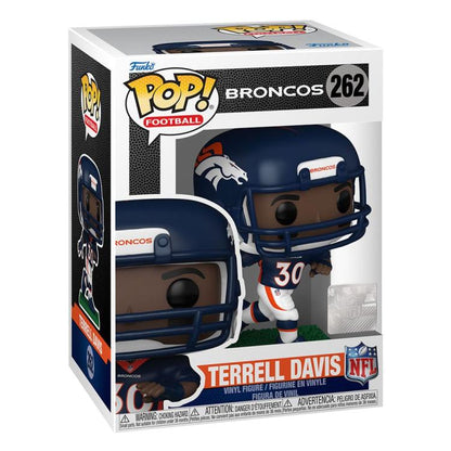 Funko Pop! Football NFL Broncos (262) - Terrell Davis Vinyl Figure Statuetta 9Cm