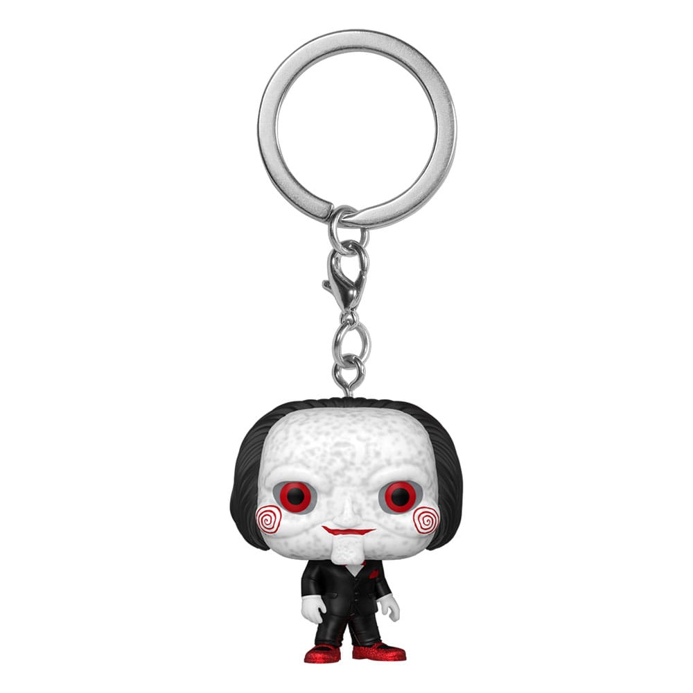 Funko Pop ! Keychain Saw L'Enigmista - Billy The Puppet Portachiavi 4cm