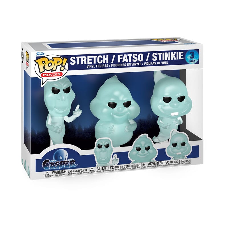Funko Pop! Movies Casper 30th - Ghostly Trio 3er-Pack 9 cm Film