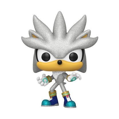 Funko Pop! Games Sonic The Hedgehog - (1103) Silver Special Edition Diamond 9cm