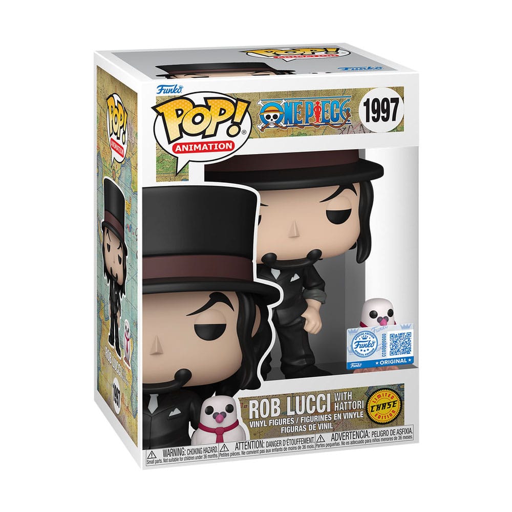 Funko Pop! Animation One Piece - (1997) Rob Lucci Vinylfigur 9Cm Chase Edition 9Cm